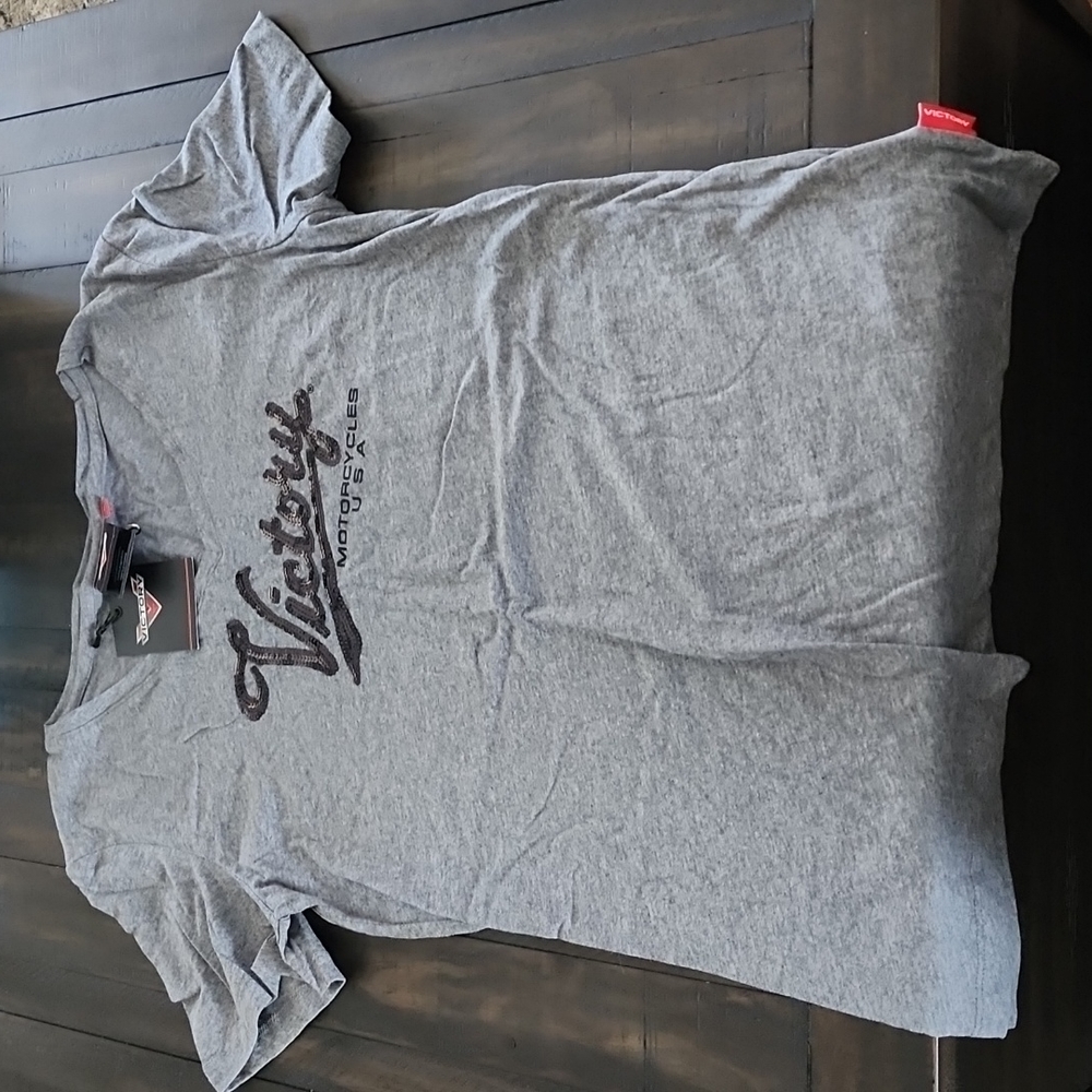 Victory Motorcycle Tshirt Medium